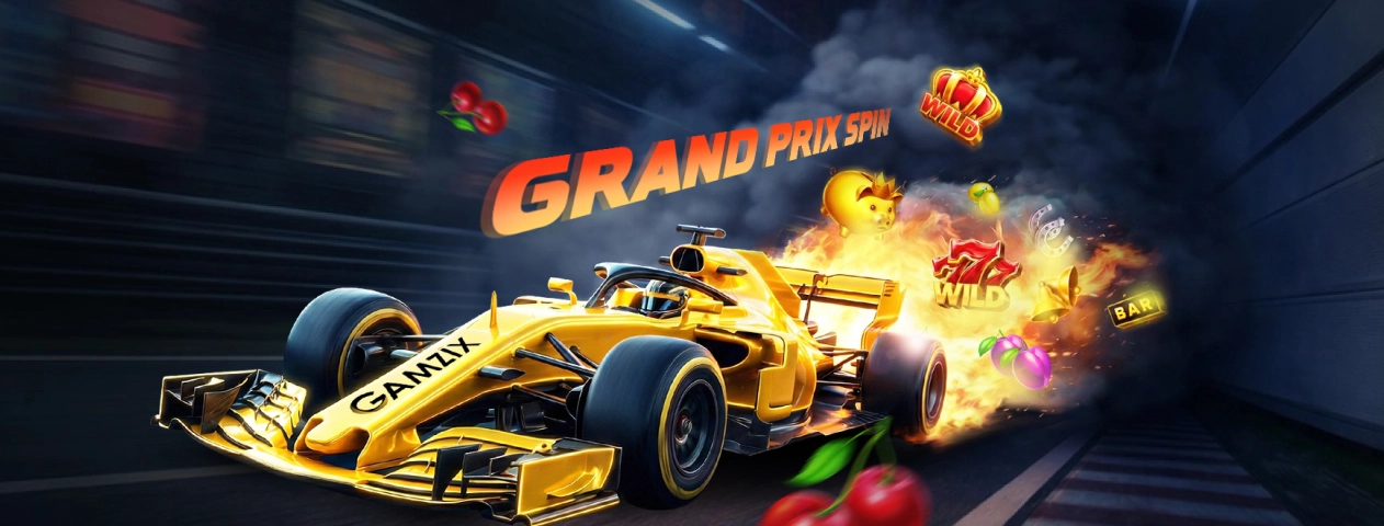 Grand Prix Spin — win Formula 1 tickets and big prizes! 🏎️